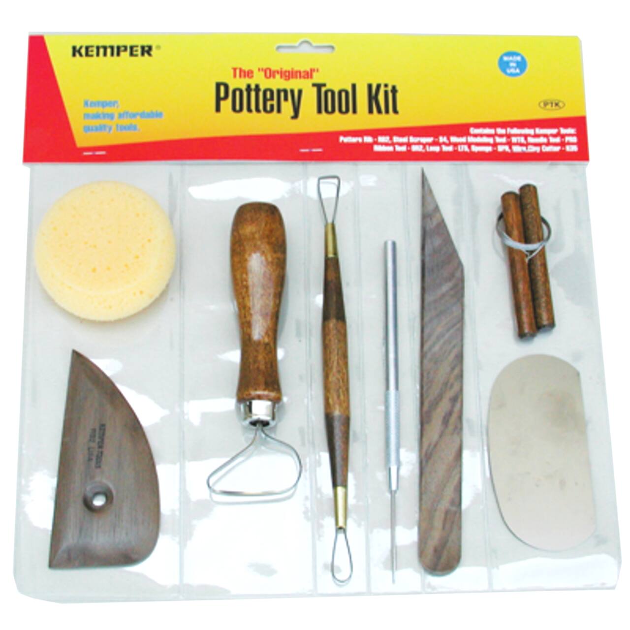 Kemper Tools 8 Piece Pottery Tool Kit